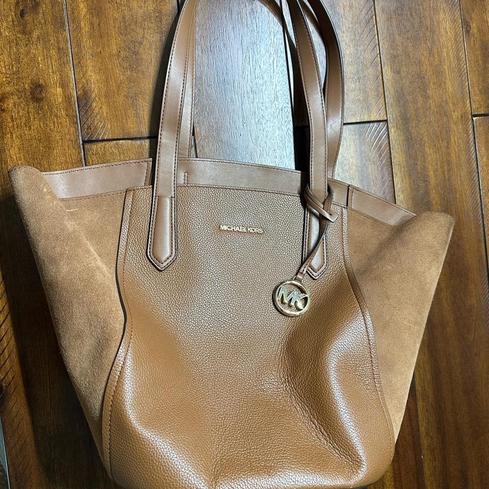 Michael Kors Tan Leather Tote